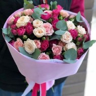 Ассорти кустовых роз Ассорти кустовых роз